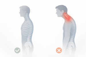 姿勢と首肩こり